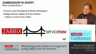 Incident management using Zabbix + ServiceNow (Zabbix Summit 2017)