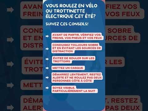 Vélos et trottinettes électriques personnels : il serait temps d'établir des règles claires de sécurité routière, souligne une étude de la CAA