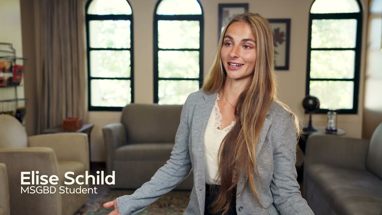 Elise Schild MSGBD student