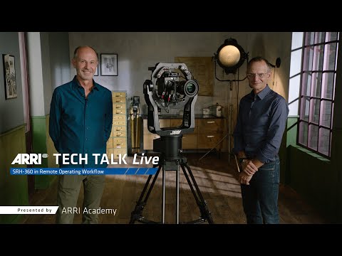 ARRI TECH TALK Live: SRH-360 in Remote Operating Workflow // English Version
