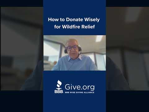 Thumbnail for How to Donate Wisely for Wildfire Relief
