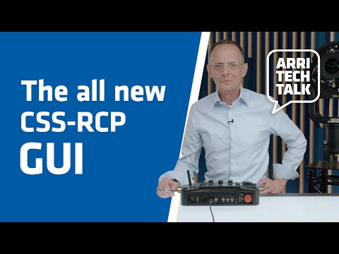 ARRI TechTalk: The All New Camera Stabilizer Systems RCP GUI