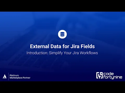 watch External Data for Jira Fields video